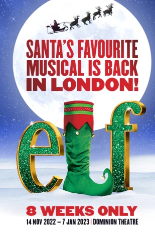 ELF the Musical - 购买伦敦-音乐剧票